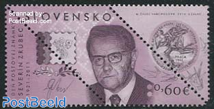 Stamp Day, Severin Zrubec 1v+tabs [T::T]