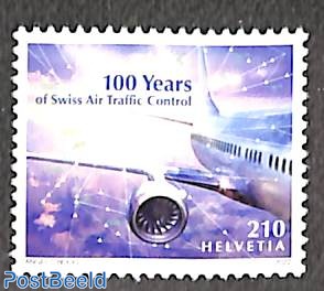 100 years Swiss Air Traffic Control 1v s-a