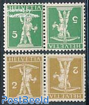 Tete Beche pairs, Type I (2 pairs)