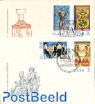 Interartes stamp exposition 4v
