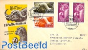 Stamp Day, animals 3v